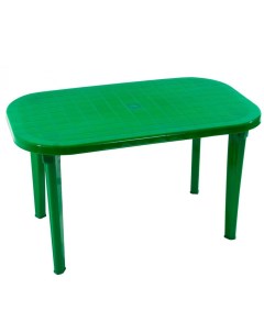 Стол для дачи обеденный Сп2 мт015 зеленый 138х83х74 см Элластик пласт