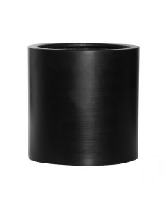 Цветочное кашпо Puk E1033 25 01 5 л черный матовый 1 шт Pottery pots