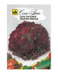 Семена салат листовой Лолло Росса Раннеспелые 62324 1 упаковка Семко