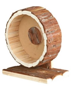 Беговое колесо для грызунов дерево 20 см Trixie