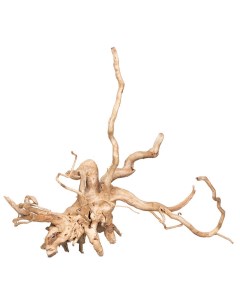 Коряга для аквариума Сакура коричневый дерево 45 55 см Aqua story