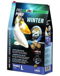 Корм для прудовых рыб ProPond Winter L гранулы 6 л Jbl