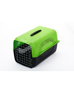 Авиа переноска для домашних животных 48 5х32х30 см зеленый Чистый котик