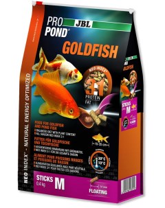 Корм для золотых рыбок ProPond Goldfish M палочки 3 л Jbl