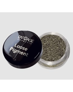 Loose pigment тени пигмент для век 614 оливковое золото L'atuage