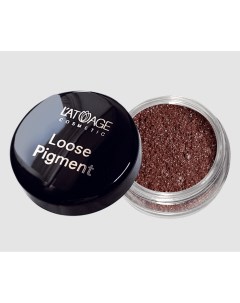 Loose pigment тени пигмент для век 610 нежно мерцающая фуксия L'atuage