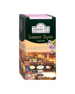 Чай Summer Thyme байховый с чабрецом 25 пакетиков Ahmad tea