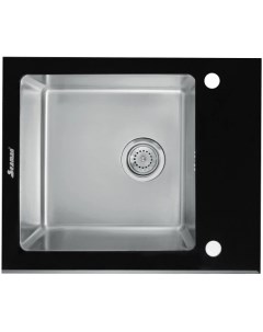 Кухонная мойка Eco Glass SMG 610B B Seaman