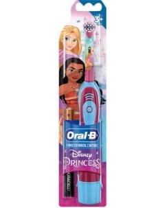 Зубная щетка электрическая Oral B Disney Princesses красный синий Braun