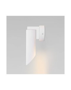 Настенный светильник с металлическим плафоном 40037 1 белый Eurosvet