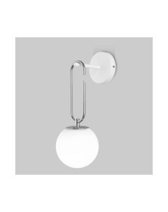 Настенный светильник со стеклянным плафоном 70143 белый Eurosvet