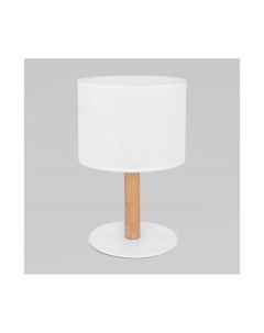 Настольный светильник с тканевым абажуром 5217 Deva White Tk lighting