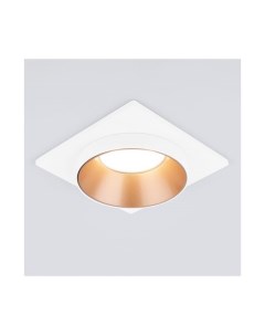Встраиваемый точечный светильник 116 MR16 золото белый Elektrostandard
