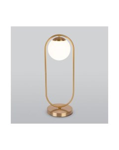 Настольный светильник со стеклянным плафоном 01138 1 золото Eurosvet