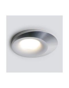 Встраиваемый точечный светильник 124 MR16 белый серебро Elektrostandard
