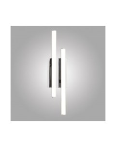 Настенный светодиодный светильник в стиле минимализм 90020 2 хром Eurosvet