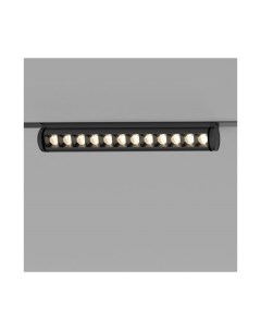Slim Magnetic Трековый светильник 12W 4200K Alter чёрный 85049 01 Elektrostandard