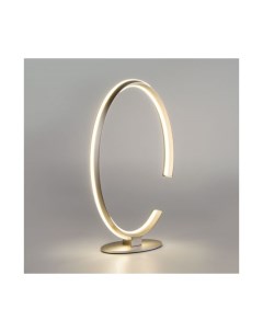 Настольный светодиодный светильник в стиле минимализм 80414 1 сатин никель Eurosvet