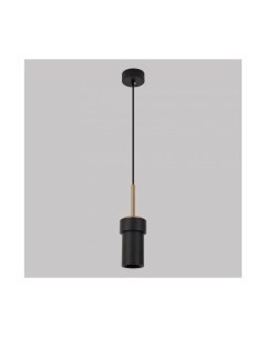 Подвесной светильник с металлическим плафоном 50264 1 черный Eurosvet