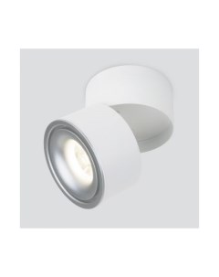 Накладной светодиодный светильник DLR031 15W 4200K 3100 белый матовый серебро Elektrostandard
