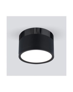 Накладной акцентный светодиодный светильник DLR029 10W 4200K черный матовый черный хром Elektrostandard