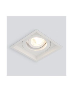 Алюминиевый точечный светильник 1071 1 MR16 WH белый Elektrostandard