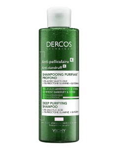 Интенсивный шампунь уход против перхоти для нормальных и жирных волос Dercos Anti Dandruff Шампунь 2 Vichy