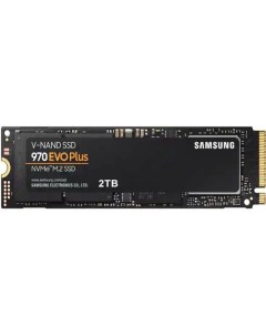 Твердотельный накопитель SSD M 2 2 Tb 970 EVO Plus Read 3500Mb s Write 3300Mb s 3D NAND MZ V7S2T0B A Samsung