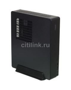 Корпус miniITX Node 202 HTPC без БП черный Fractal design