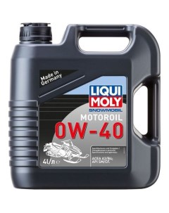 Моторное масло Snowmobil Motoroil 0W 40 4л синтетическое Liqui moly