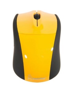 Мышь 325AG оптическая беспроводная USB желтый и черный Smartbuy