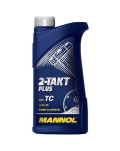 Моторное масло 2 Takt Plus SAE30 1л полусинтетическое Mannol