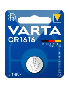 CR1616 Батарейка Electronics Lithium 1 шт Varta