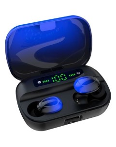 Наушники i500 Bluetooth внутриканальные черный синий Smartbuy