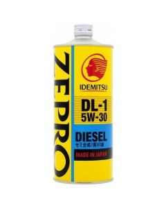 Моторное масло Zepro Diesel DL 1 5W 30 1л полусинтетическое Idemitsu