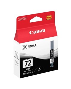 Картридж струйный Canon PGI 72MBK 6402B001 черный матовый 1640стр для PRO 10