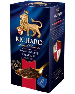 Чай черный Royal English Breakfast в пакетиках 25х2 г Richard