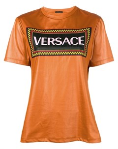 Versace футболка с архивным логотипом Versace