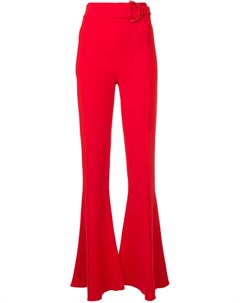 Cushnie расклешенные брюки с завышенной талией Cushnie