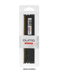Память DDR4 DIMM 32Gb, 3200MHz, CL22, 1.2 В, (QUM4U-32G3200N22) Qumo