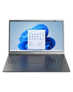 Ноутбук 15 6 IPS 1920x1080 Intel Celeron N4020 1 1 ГГц 8Gb RAM 128Gb eMMC W11Pro серый 15NBC1013 Irbis