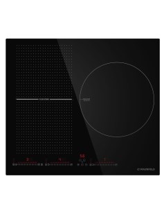 Варочная панель индукционная CVI593SFBK 3 конфорки черная Maunfeld