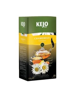Чай травяной Chamomile ромашка 25 пакетиков Kejo tea
