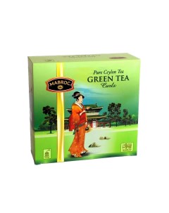 Чай зеленые кольца 100 пакетиков Mabroc