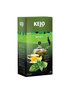 Чай травяной Mint мята 25 пакетиков Kejo tea