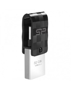 Накопитель USB 3 1 32GB SP032GBUC3C31V1K Mobile C31 черный Silicon power