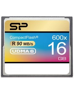 Карта памяти 16GB SP016GBCFC600V10 Compact Flash Card 600x Silicon power