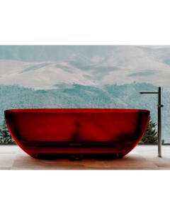 Ванна Kristall AT9703Rubin прозрачная красная Abber