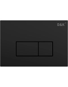 Смывная клавиша Rhein черный матовый DB1499025 D&k