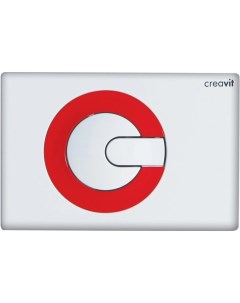 Смывная клавиша белый красный Power GP500101 Creavit